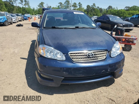 2008 Toyota Corolla CE with VIN 1NXBR32E88Z943083, listed as a Copart auction lot 52546495 with 299,999 mi miles and Salvage Title. Bid and sale history available at DreamBid. Image 5.