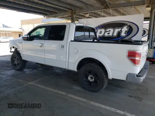 2013 Ford F-150 XL with VIN 1FTFW1ET9DKF32729, listed as a Copart auction lot 54926175 with Not Provided miles and Clean Title. Bid and sale history available at carsss.com. Image 2.