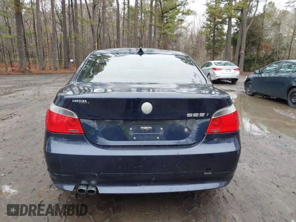 2006 BMW 5 Series 525i with VIN WBANE53506CK84035, listed as a IAAI auction lot 41288212 with 199,919 mi miles and . Bid and sale history available at DreamBid. Image 15.