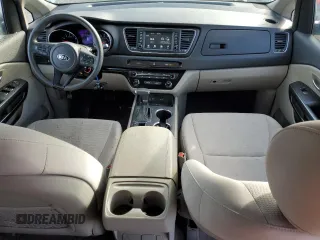 2021 Kia Sedona LX with VIN KNDMB5C14M6671364, listed as a Copart auction lot 48707495 with 58,661 mi miles and Salvage Title. Bid and sale history available at carsss.com. Image 8.