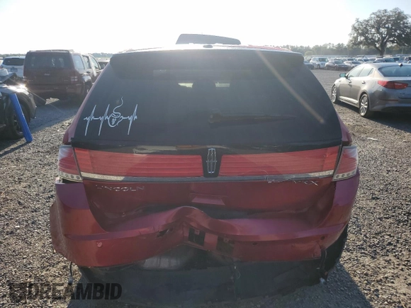 2010 Lincoln MKX with VIN 2LMDJ6JCXABJ27364, listed as a Copart auction lot 52365545 with 140,150 mi miles and Salvage Title. Bid and sale history available at carsss.com. Image 6.