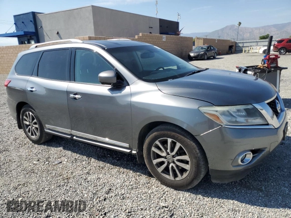 2015 Nissan Pathfinder SL z VIN 5N1AR2MN0FC721126, wystawiony jako Copart lot #53726105 z przebiegiem 151 414 mil mil oraz Szkoda całkowita • Salvage title. Historia ofert i sprzedaży dostępna na DreamBid. Obrazek 4.