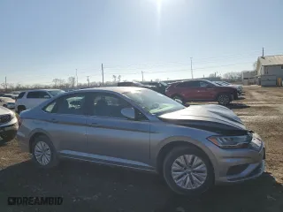 2020 Volkswagen Jetta S with VIN 3VWN57BUXLM051293, listed as a Copart auction lot 43318015 with 89,081 mi miles and Salvage Title. Bid and sale history available at carsss.com. Image 4.