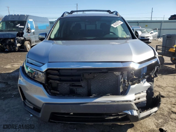 2022 Honda Ridgeline RTL-E with VIN 5FPYK3F7XNB008531, listed as a Copart auction lot 45430735 with 30,048 mi miles and Salvage Title. Bid and sale history available at carsss.com. Image 5.