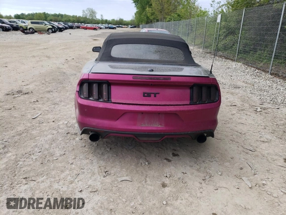 2015 Ford Mustang GT Premium с VIN 1FATP8FF9F5383926, выставлен на аукционе Copart как лот 55837425 с пробегом 95 252 миль миль и Списание • Salvage title. История ставок и продаж доступна на DreamBid. Изображение 6.