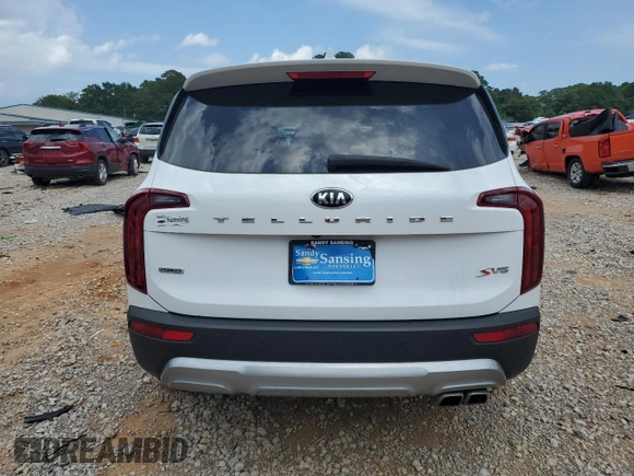 2021 Kia Telluride S with VIN 5XYP6DHC1MG156986, listed as a Copart auction lot 57964545 with 94,541 mi miles and Salvage title. Bid and sale history available at DreamBid. Image 6.