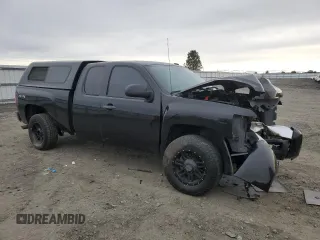 2007 Chevrolet Silverado 1500 LT w/1LT with VIN 2GCEK19J271688518, listed as a Copart auction lot 48701375 with 172,543 mi miles and Salvage Title. Bid and sale history available at carsss.com. Image 4.