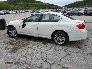 2012 Infiniti G25 x with VIN JN1DV6AR7CM861436, listed as a Copart auction lot 74043394 with Not Provided miles and Salvage Title. Bid and sale history available at DreamBid. Image 2.