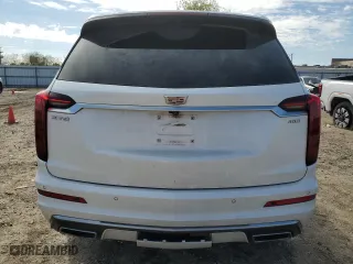 2020 Cadillac XT6 FWD Premium Luxury with VIN 1GYKPCRS7LZ175396, listed as a Copart auction lot 42417025 with 43,403 mi miles and Salvage Title. Bid and sale history available at carsss.com. Image 6.