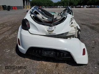 2012 Hyundai Veloster w/Gray Int with VIN KMHTC6AD7CU079622, listed as a Copart auction lot 61910075 with 190,746 mi miles and Salvage title. Bid and sale history available at DreamBid. Image 6.