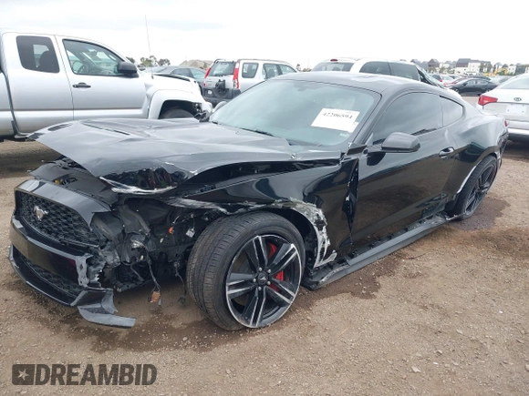 2015 Ford Mustang EcoBoost z VIN 1FA6P8TH6F5370313, wystawiony jako IAAI lot #42206594 z przebiegiem 76 769 mil mil oraz . Historia ofert i sprzedaży dostępna na DreamBid. Obrazek 17.
