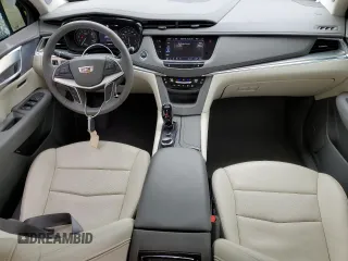 2024 Cadillac XT5 AWD Premium Luxury with VIN 1GYKNDRS6RZ733825, listed as a Copart auction lot 50414195 with 14,816 mi miles and Salvage title. Bid and sale history available at DreamBid. Image 8.