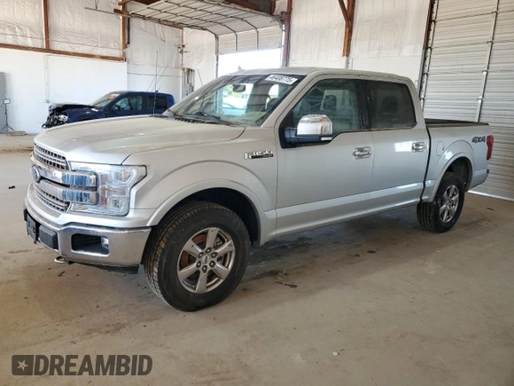 2018 Ford F-150 XL with VIN 1FTEW1EG4JFB07549, listed as a Copart auction lot 46408775 with 0 mi miles and Salvage Title. Bid and sale history available at carsss.com. Image 1.