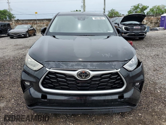 2022 Toyota Highlander LE z VIN 5TDBZRBH2NS181130, wystawiony jako Copart lot #51439145 z przebiegiem 80 927 mil mil oraz Czysty tytuł • Clean title. Historia ofert i sprzedaży dostępna na DreamBid. Obrazek 5.