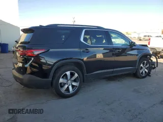 2022 Chevrolet Traverse LT Leather with VIN 1GNERHKW6NJ121880, listed as a Copart auction lot 77475194 with 97,546 mi miles and Salvage Title. Bid and sale history available at carsss.com. Image 3.