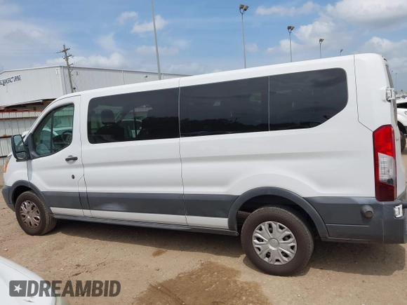 2017 Ford Transit Wagon XL with VIN 1FBZX2ZG1HKA73221, listed as a IAAI auction lot 42052034 with 79,809 mi miles. Bid and sale history available at carsss.com. Image 14.
