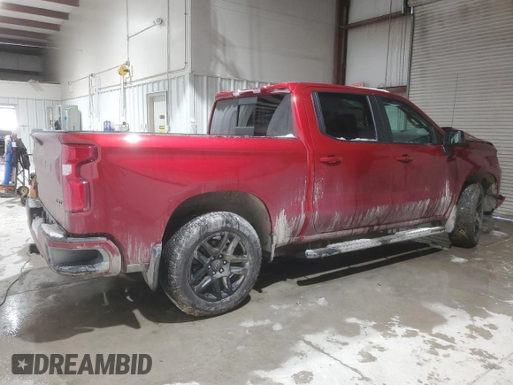 2024 Chevrolet Silverado 1500 RST with VIN 1GCUDEED9RZ402106, listed as a Copart auction lot 85338084 with 0 mi miles and Salvage Title. Bid and sale history available at carsss.com. Image 3.