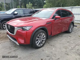 2024 Mazda CX-90 3.3 Turbo Premium with VIN JM3KKDHD6R1118599, listed as a Copart auction lot 67253684 with 12,803 mi miles and Salvage Title. Bid and sale history available at carsss.com. Image 1.