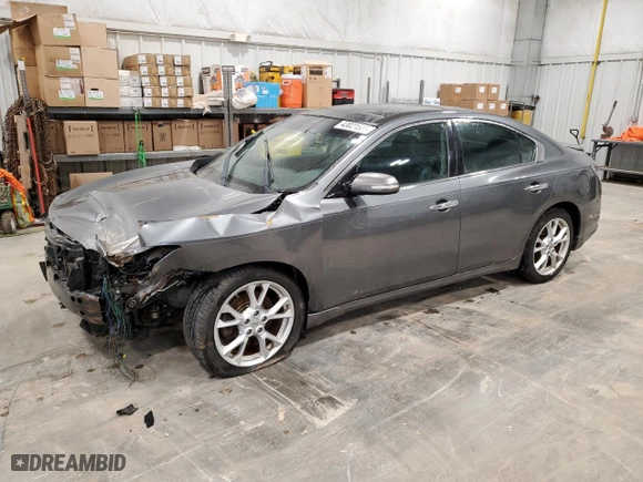 2014 Nissan Maxima 3.5 SV w/Sport Pkg with VIN 1N4AA5AP9EC446623, listed as a Copart auction lot 43021525 with 74,517 mi miles and Clean Title. Bid and sale history available at carsss.com. Image 1.
