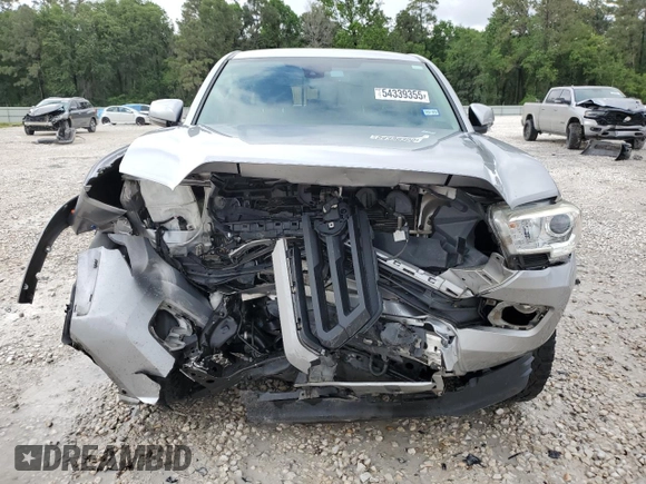 2020 Toyota Tacoma SR5 with VIN 5TFAZ5CNXLX095175, listed as a Copart auction lot 54339355 with 61,187 mi miles and Salvage title. Bid and sale history available at DreamBid. Image 5.