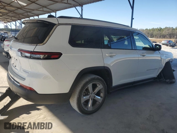 2021 Jeep Grand Cherokee Limited z VIN 1C4RJJBG2M8126114, wystawiony jako Copart lot #46935475 z przebiegiem 57 840 mil mil oraz Szkoda całkowita • Salvage title. Historia ofert i sprzedaży dostępna na DreamBid. Obrazek 3.