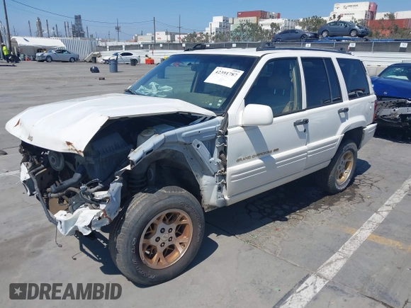 1996 Jeep Grand Cherokee Limited с VIN 1J4GZ78YXTC378363, выставлен на аукционе IAAI как лот 42391787 с пробегом 129 921 миль миль и . История ставок и продаж доступна на DreamBid. Изображение 2.