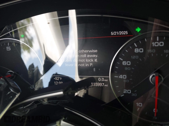 2012 Audi A6 Prestige with VIN WAUHGAFC9CN055704, listed as a IAAI auction lot 42424942 with 115,997 mi miles and . Bid and sale history available at DreamBid. Image 7.