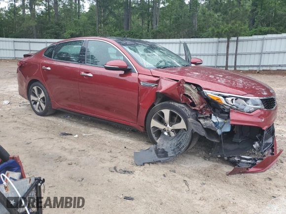2020 Kia Optima SE with VIN 5XXGT4L30LG412845, listed as a Copart auction lot 59917475 with 77,400 mi miles and Salvage title. Bid and sale history available at DreamBid. Image 4.