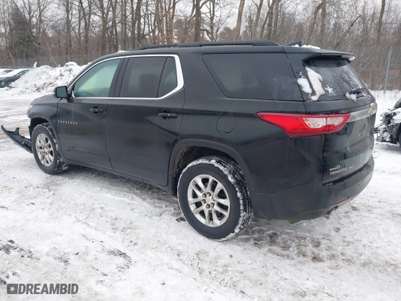 2020 Chevrolet Traverse LT Cloth with VIN 1GNEVGKW0LJ177896, listed as a IAAI auction lot 41530379 with 61,413 mi miles. Bid and sale history available at carsss.com. Image 3.