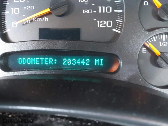 2003 Chevrolet Tahoe LT with VIN 1GNEC13T03J180708, listed as a IAAI auction lot 41543671 with 203,442 mi miles. Bid and sale history available at carsss.com. Image 7.