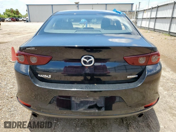 2021 Mazda 3 Select with VIN JM1BPABLXM1323957, listed as a Copart auction lot 62337215 with 75,068 mi miles and Salvage title. Bid and sale history available at DreamBid. Image 6.
