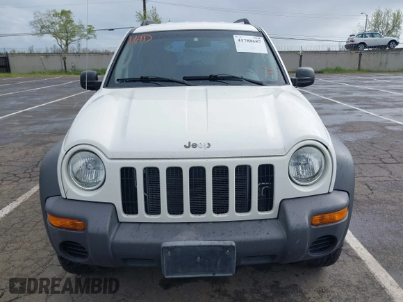 2002 Jeep Liberty Sport with VIN 1J4GL48K92W268896, listed as a IAAI auction lot 41915144 with 102,706 mi miles. Bid and sale history available at carsss.com. Image 6.