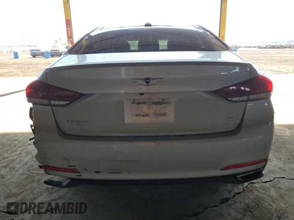 2016 Hyundai Genesis 3.8L with VIN KMHGN4JE1GU108921, listed as a Copart auction lot 51988675 with 181,206 mi miles and Clean Title. Bid and sale history available at carsss.com. Image 6.