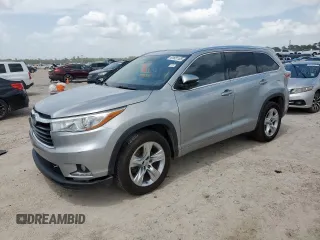 2015 Toyota Highlander Limited with VIN 5TDYKRFH7FS080241, listed as a Copart auction lot 61651105 with 204,576 mi miles and Clean title. Bid and sale history available at DreamBid. Image 1.