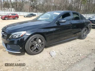 2016 Mercedes-Benz C 450 AMG with VIN 55SWF6EB6GU144975, listed as a Copart auction lot 49087705 with 100,593 mi miles and Salvage Title. Bid and sale history available at carsss.com. Image 1.