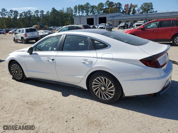 2022 Hyundai Sonata Hybrid Limited with VIN KMHL54JJ4NA038261, listed as a Copart auction lot 76106104 with 35,672 mi miles and Salvage Title. Bid and sale history available at carsss.com. Image 2.