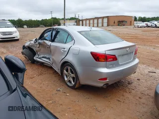 2007 Lexus IS 250 with VIN JTHBK262572025304, listed as a IAAI auction lot 42354763 with 62,083 mi miles and . Bid and sale history available at DreamBid. Image 3.