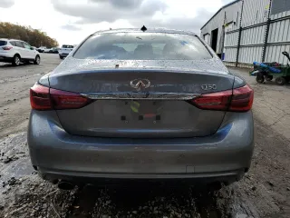 2019 Infiniti Q50 Sport with VIN JN1EV7AP6KM515983, listed as a Copart auction lot 84332744 with 59,812 mi miles and Salvage title. Bid and sale history available at DreamBid. Image 6.