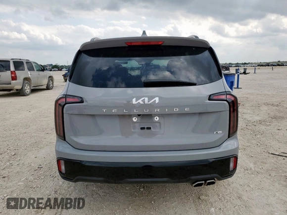 2024 Kia Telluride SX X-Line z VIN 5XYP5DGC7RG424631, wystawiony jako Copart lot #59235715 z przebiegiem 15 823 mil mil oraz Szkoda całkowita • Salvage title. Historia ofert i sprzedaży dostępna na DreamBid. Obrazek 6.