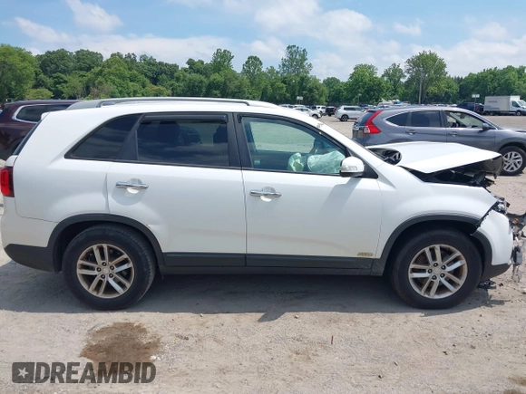 2015 Kia Sorento LX with VIN 5XYKTCA66FG646604, listed as a IAAI auction lot 42534914 with 219,529 mi miles and . Bid and sale history available at DreamBid. Image 13.