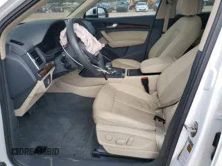 2018 Audi Q5 Premium Plus with VIN WA1BNAFY5J2106151, listed as a Copart auction lot 56980425 with 99,039 mi miles and Salvage title. Bid and sale history available at DreamBid. Image 7.