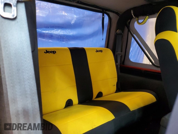 2003 Jeep Wrangler X with VIN 1J4FA39S93P307797, listed as a Copart auction lot 45927855 with 59,914 mi miles and Clean Title. Bid and sale history available at carsss.com. Image 10.