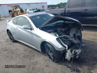 2012 Hyundai Genesis Coupe Grand Touring z VIN KMHHU6KH6CU078224, wystawiony jako IAAI lot #42296970 z przebiegiem 219 828 mil mil oraz . Historia ofert i sprzedaży dostępna na DreamBid. Obrazek 1.