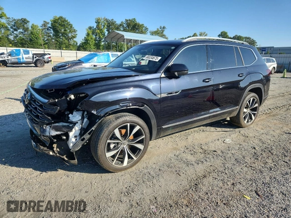2024 Volkswagen Atlas SEL Premium R-Line с VIN 1V2FR2CA8RC516083, выставлен на аукционе Copart как лот 66534675 с пробегом 20 466 миль миль и Списание • Salvage title. История ставок и продаж доступна на DreamBid. Изображение 1.