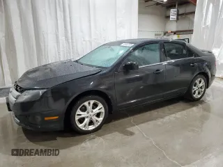 2012 Ford Fusion SE with VIN 3FAHP0HG4CR390403, listed as a Copart auction lot 53442705 with 254,289 mi miles and Salvage Title. Bid and sale history available at carsss.com. Image 1.