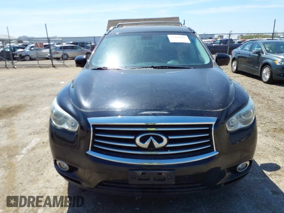 2014 Infiniti QX60 with VIN 5N1AL0MM1EC542704, listed as a IAAI auction lot 42046845 with 76,128 mi miles and . Bid and sale history available at DreamBid. Image 12.