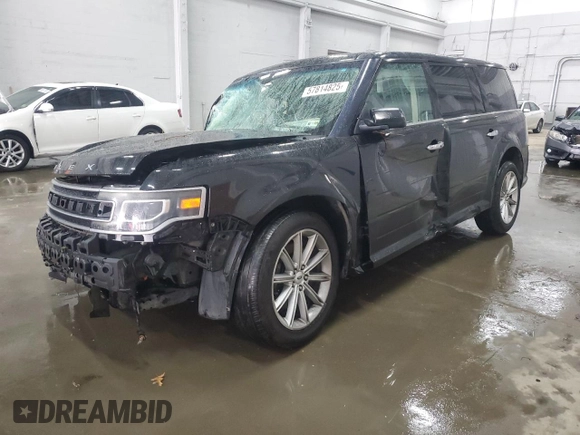 2015 Ford Flex Limited z VIN 2FMHK6D86FBA09305, wystawiony jako Copart lot #57814825 z przebiegiem 187 621 mil mil oraz Czysty tytuł • Clean title. Historia ofert i sprzedaży dostępna na DreamBid. Obrazek 1.