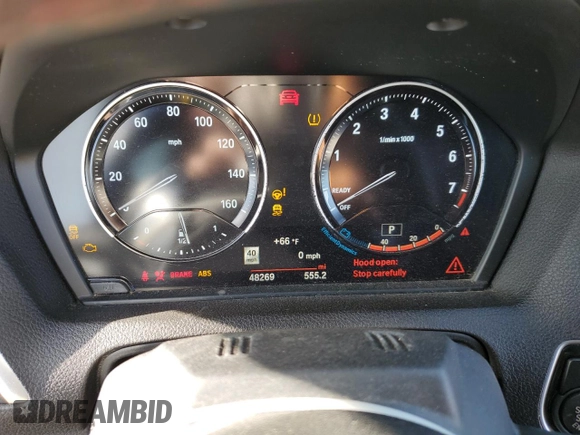 2020 BMW 2 Series 230i xDrive with VIN WBA2K1C03L7F94955, listed as a Copart auction lot 49154823 with 48,269 mi miles. Bid and sale history available at carsss.com. Image 9.