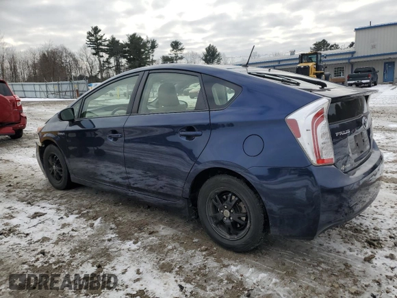 2012 Toyota Prius One with VIN JTDKN3DU2C1498743, listed as a Copart auction lot 57127005 with 319,768 mi miles and Non Repairable. Bid and sale history available at DreamBid. Image 2.