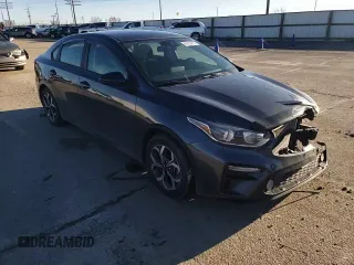 2020 Kia Forte LXS with VIN 3KPF24ADXLE233926, listed as a Copart auction lot 45595415 with 59,631 mi miles and Salvage Title. Bid and sale history available at carsss.com. Image 10.